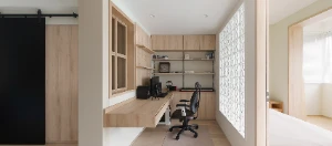 香江生态丽景|53㎡|原木风|设计实景图