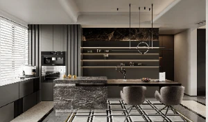 包河区信达天御 160m² 现代风格 设计效果图